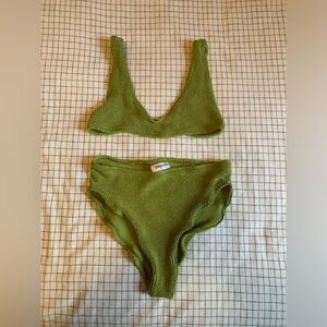 You Swim Eva in high waist fern / green Bathing Suit Stretch 1 (fits 2 - 14)